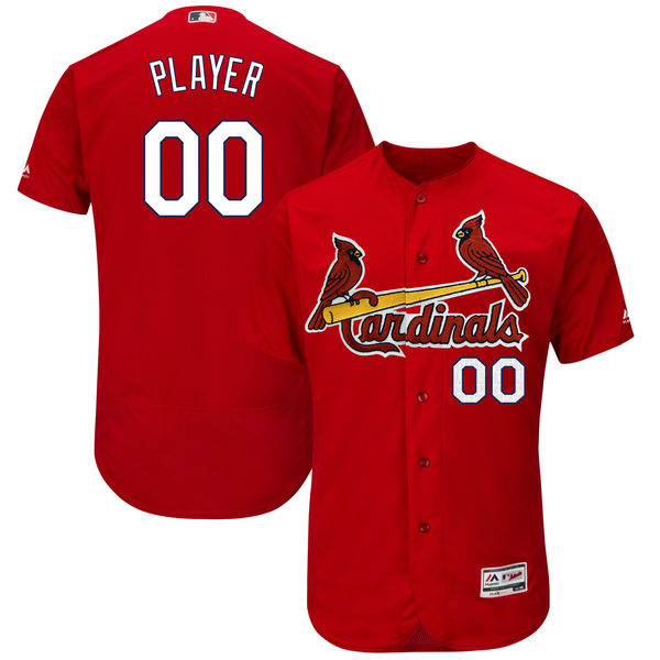 Men's St. Louis Cardinals Flex Base Custom Jersey MLBC0062